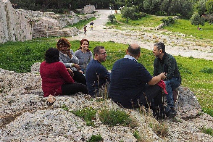 Democracy Experiential Workshop Activity on Pnyx hill, Athens