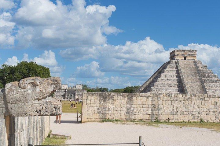 Excursion d'une journée à Chichen Itza au départ de Tulum, cénote et déjeuner inclus