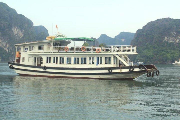 Tour di Halong Bay Day: 4 ore di crociera, speleologia, kayak e pranzo