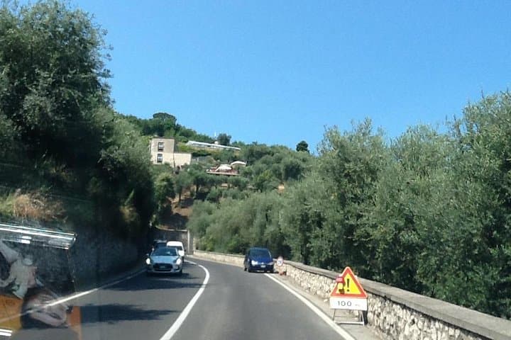 Transfer from Positano to Naples or Naples to Positano