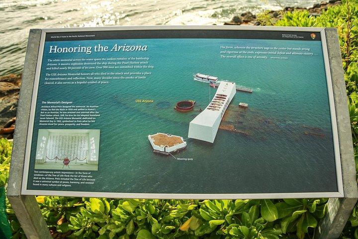 Pearl Harbor: USS Arizona Memorial e USS Missouri Battleship Tour da Waikiki