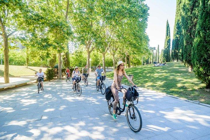 バルセロナeバイクツアー：ガウディ＆旧市街小グループ