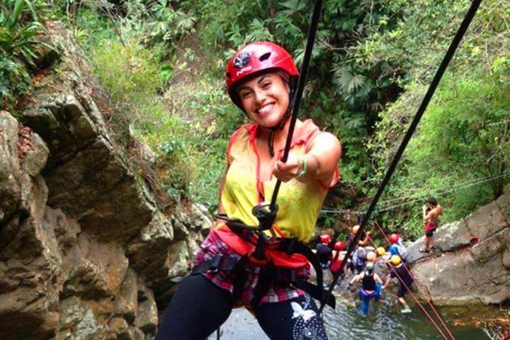 Canyoning with private transportation from Bogota