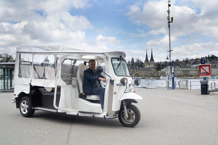 Het hart van Luzern met de Etuktuk