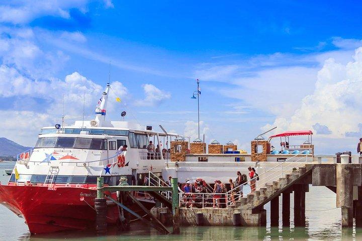 De Koh Samui à Koh Phangan en ferry Seatran Discovery