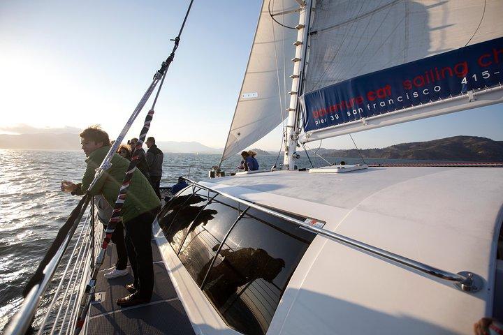 San Francisco Bay Sunset Catamaran Cruise