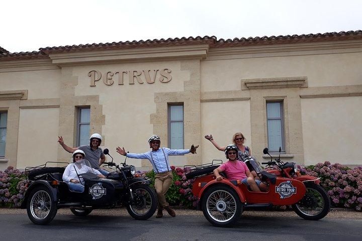 Una giornata a Saint-Emilion in un sidecar