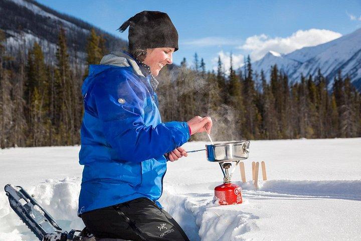 Snowshoeing Tour to the Paint Pots