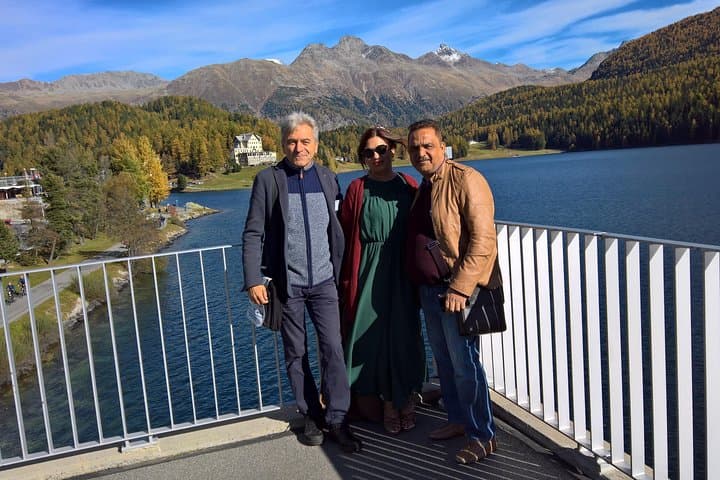 PRIVATE Bernina train, Sankt Moritz & Wines Guided tour from Lake Como or Milan