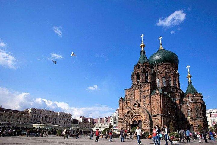 Visite à pied de la ville de Harbin