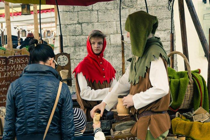 タリン旧市街ツアーとJägala滝訪問を組み合わせたツアー