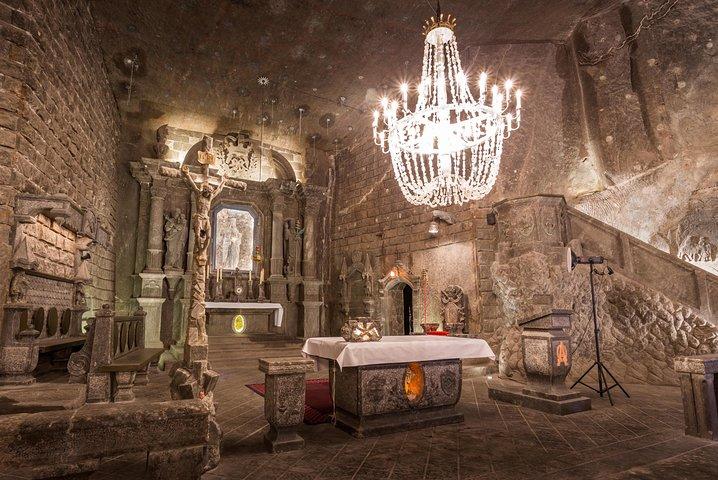 Wieliczka Salt Mineガイド付きツアー（ピックアップあり）