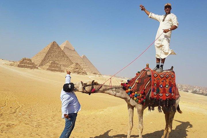 Excursão de um dia às Pirâmides de Gizé e Museu Egípcio