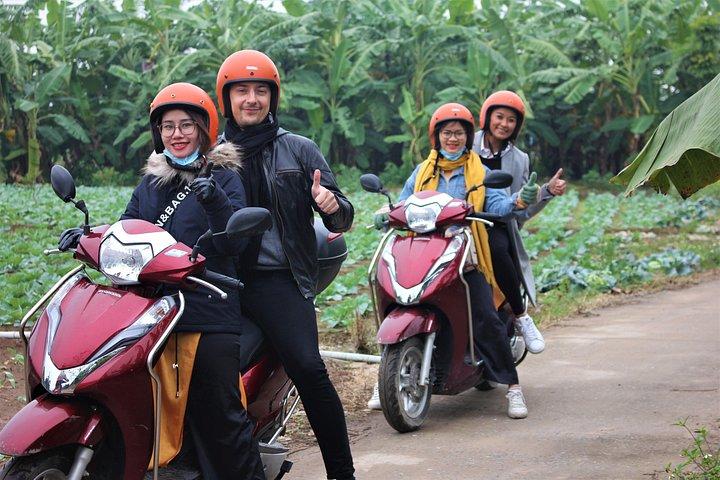 女性主導のハノイバイクツアー：ハノイ郊外＆農村生活