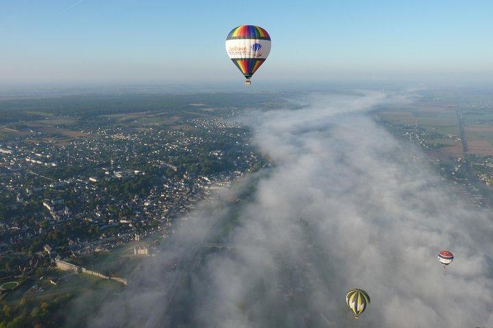 Heißluftballonfahrt über das Loire-Tal, von Amboise oder Chenonceau