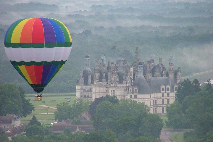 Heißluftballonfahrt über das Loire-Tal, von Amboise oder Chenonceau