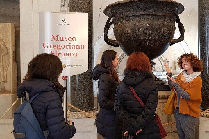 Vatikan-Privattour: Ägyptisches und Etruskisches Museum mit Transfer