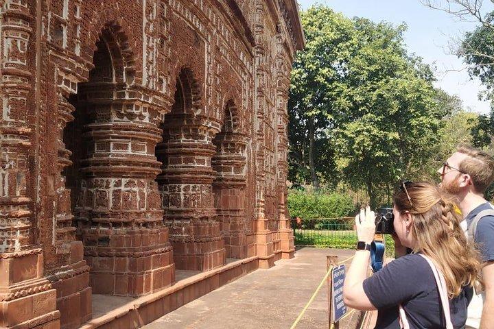 Excursion d'une journée de Kolkata à Bishnupur pour les temples en terre cuite et la soie