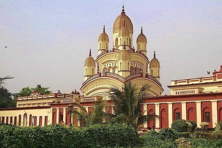 Temple et sentier spirituel à Calcutta