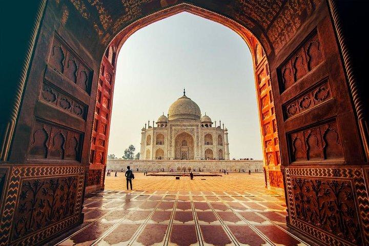 Tour Todo Incluido Taj Mahal & Agra Fort en Auto desde Delhi