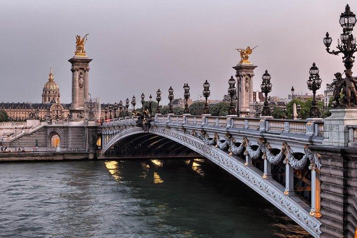 Visite privée de Paris et croisière fluviale avec prise en charge à l'hôtel