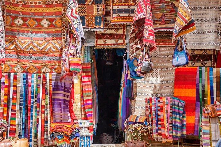 Marrakesh guided shopping tour half-day
