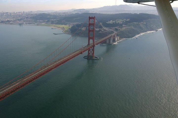 Vol en hydravion au-dessus de la baie de San Francisco