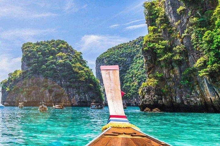 Tour Premium para Phi Phi e Bamboo Island Tours de lancha