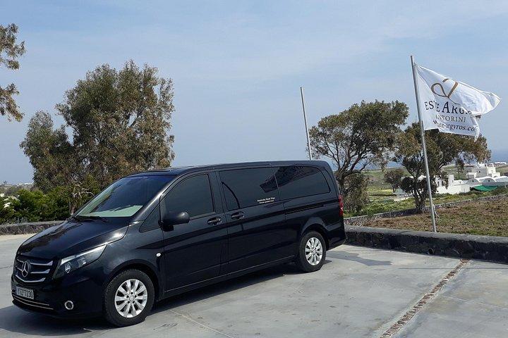 Santorini Erster Besuch Private Tour mit Weinprobe