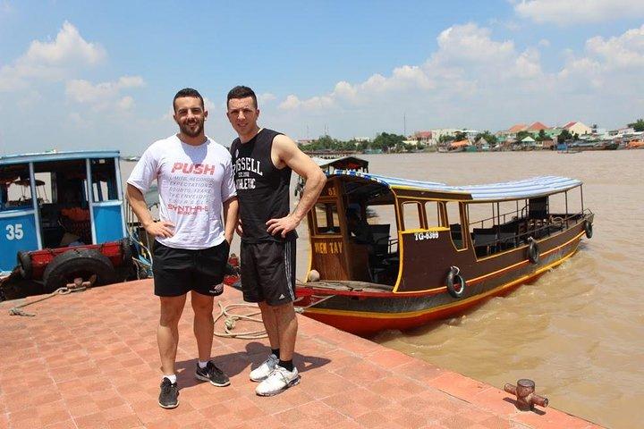 Escape autêntico do Delta do Mekong: barco privado, canais e vida rural