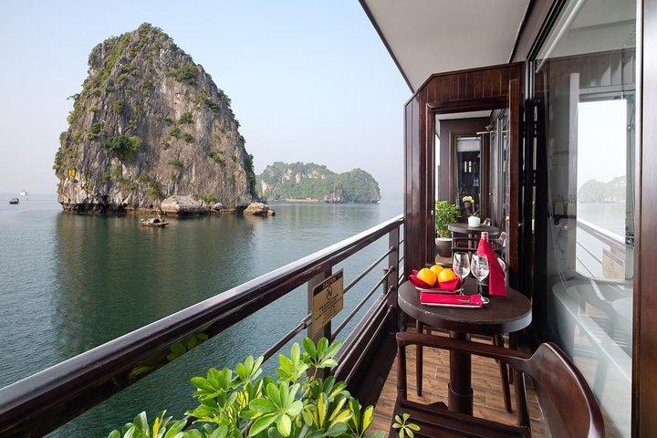 PRIVATE BALCONYハロンランハ湾オールインクルーシブ宿泊クルーズ