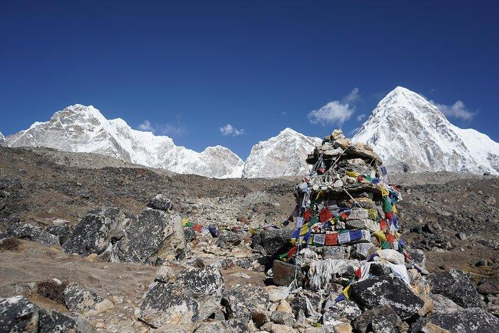 Trekking no acampamento base do Everest