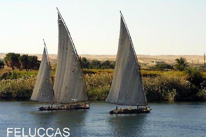 Pueblo nubio y jardín botánico Tour con tour de fellouca desde Aswan