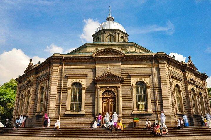 HALVE DAG + DINER Stadstour door Addis Ababa