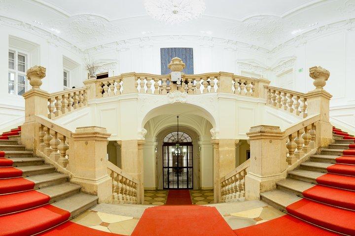 Concert in het Palais Schönborn-Batthyány door het Weense barokorkest