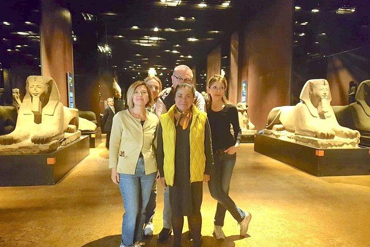 Børnevenlig Turin Egyptian Museum Privat tur med ekspertguide