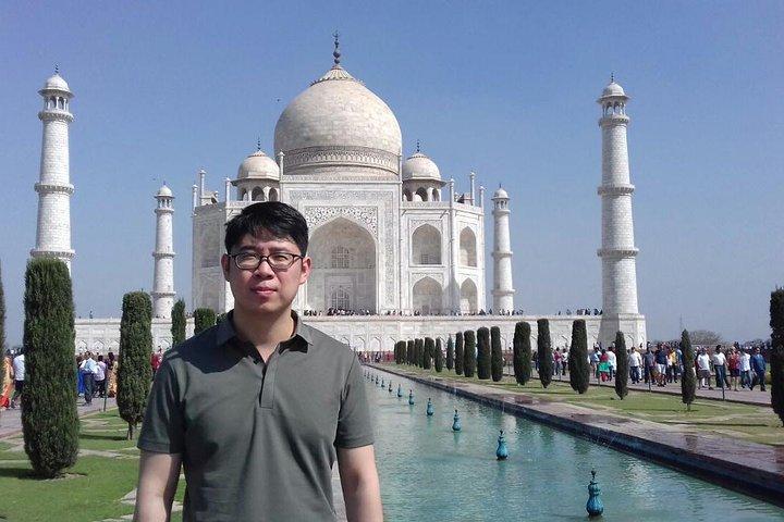 Privédagtour van Delhi naar Taj Mahal en Agra Fort met gids