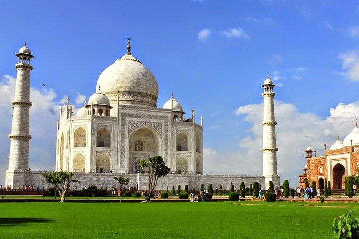 4 - Dag Private Golden Triangle Tour med Taj Mahal & Express tog