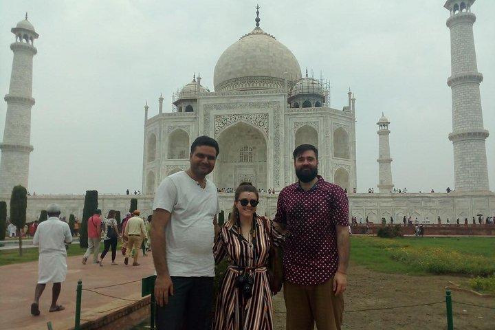 Privédagtour van Delhi naar Taj Mahal en Agra Fort met gids