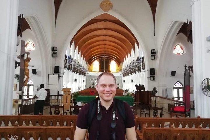 Efter trapperne i St. Thomas i Chennai