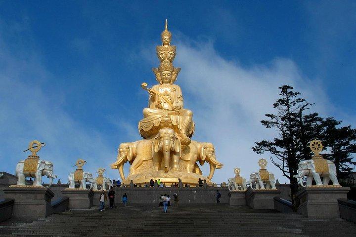 Private Day Tour: Tour Mount Emei in treno ad alta velocità da Chengdu