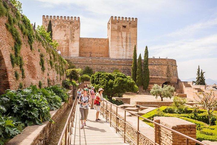 Visite privée de Malaga au Palais de l'Alhambra et Grenade