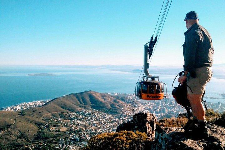 Vandra upp Table Mountain