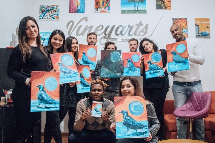 Paint & Sip in un Palazzo del XVII secolo con Wine & Pizza