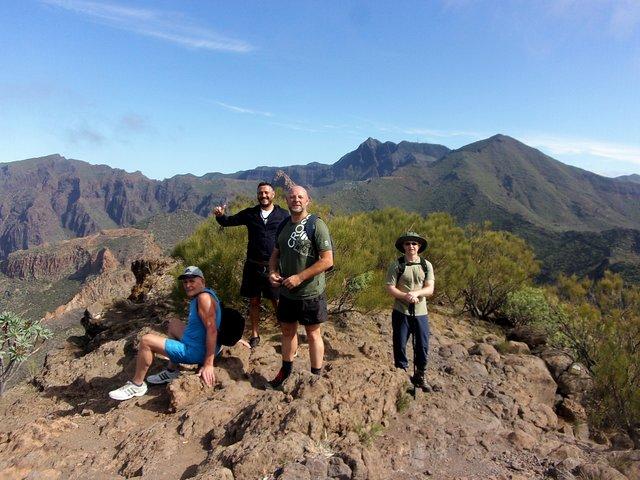 Randonnée dans les grands espaces de Tenerife