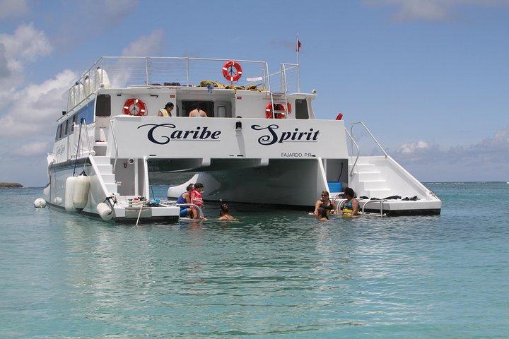 Tour de buceo Culebra en catamarán desde Fajardo