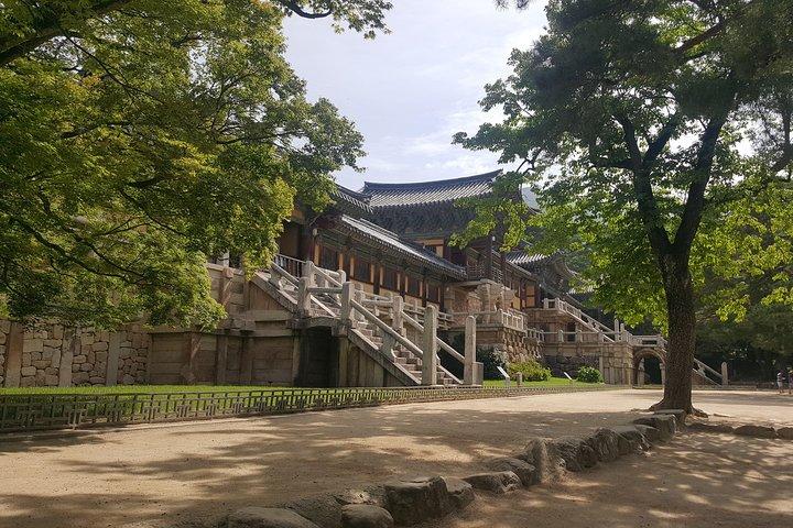 KTX列車で巡る慶州ユネスコ世界遺産ツアー；壁のない博物館