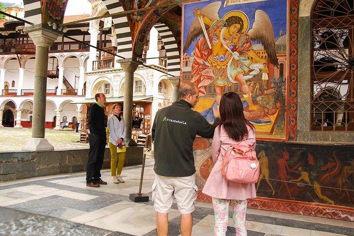 Fra Sofia: Rila kloster med Boyana kirke eller St. Ivan's Cave