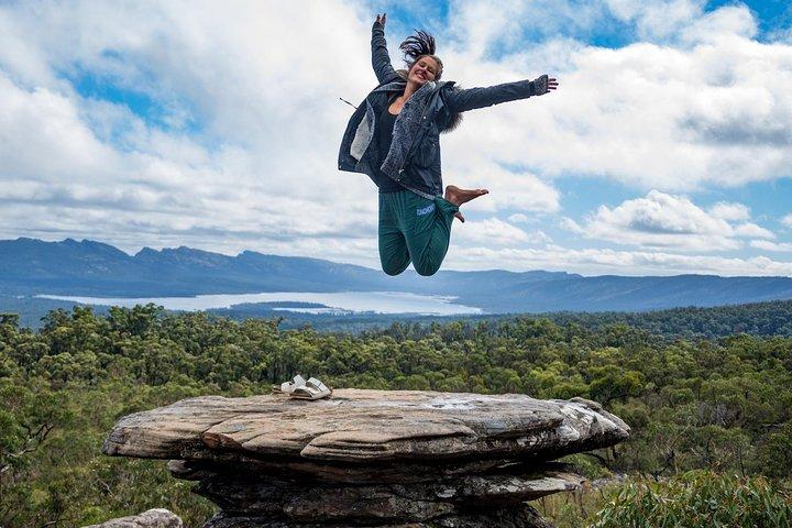Grampians National Park com vida selvagem australiana e chá da manhã