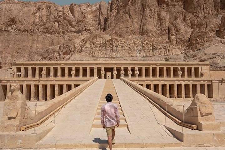 Luxor-tur med traditionel frokost og feluca-tur fra Safaga havn